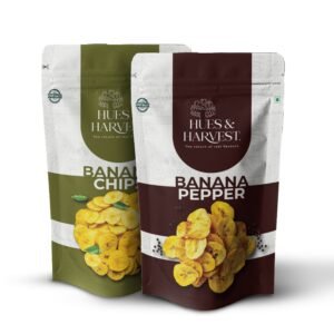 Banana chips & banana pepper combo