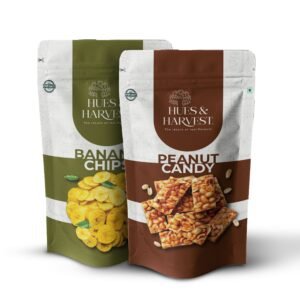 Banana chips and Peanut Candy combo